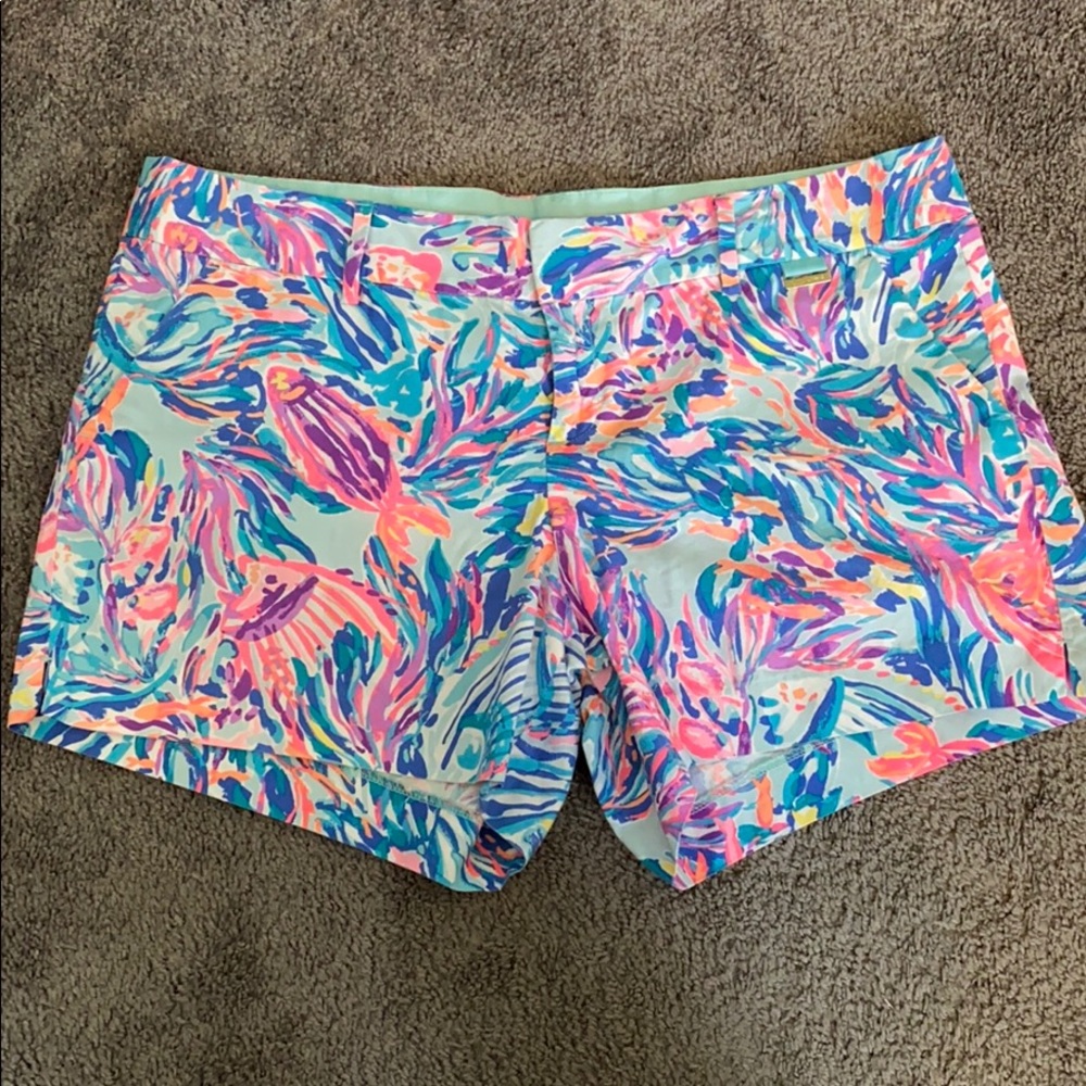Lilly Pulitzer Callan Shorts 5” Inseam Size 16